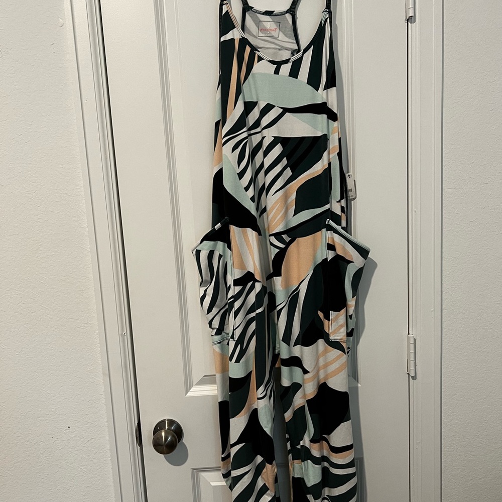 Free People Onesie 🩷💚🖤
